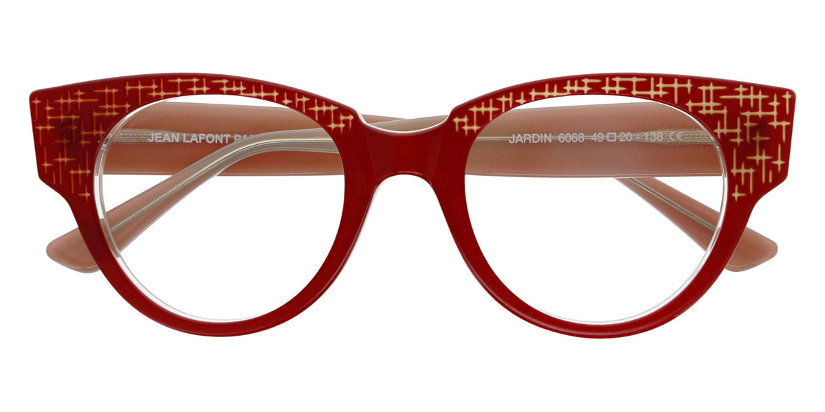 Lafont® Jardin LAF JARDIN 6068 49 - Red 6068 Eyeglasses