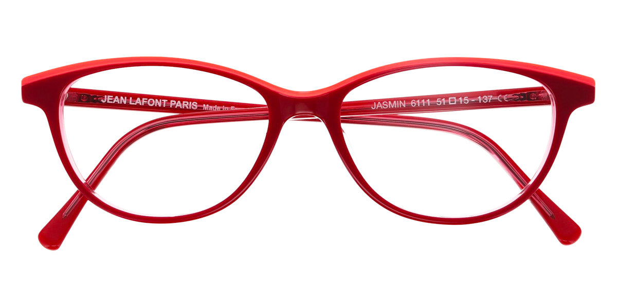 Lafont® Jasmin LAF JASMIN 6111 51 - Red 6111 Eyeglasses