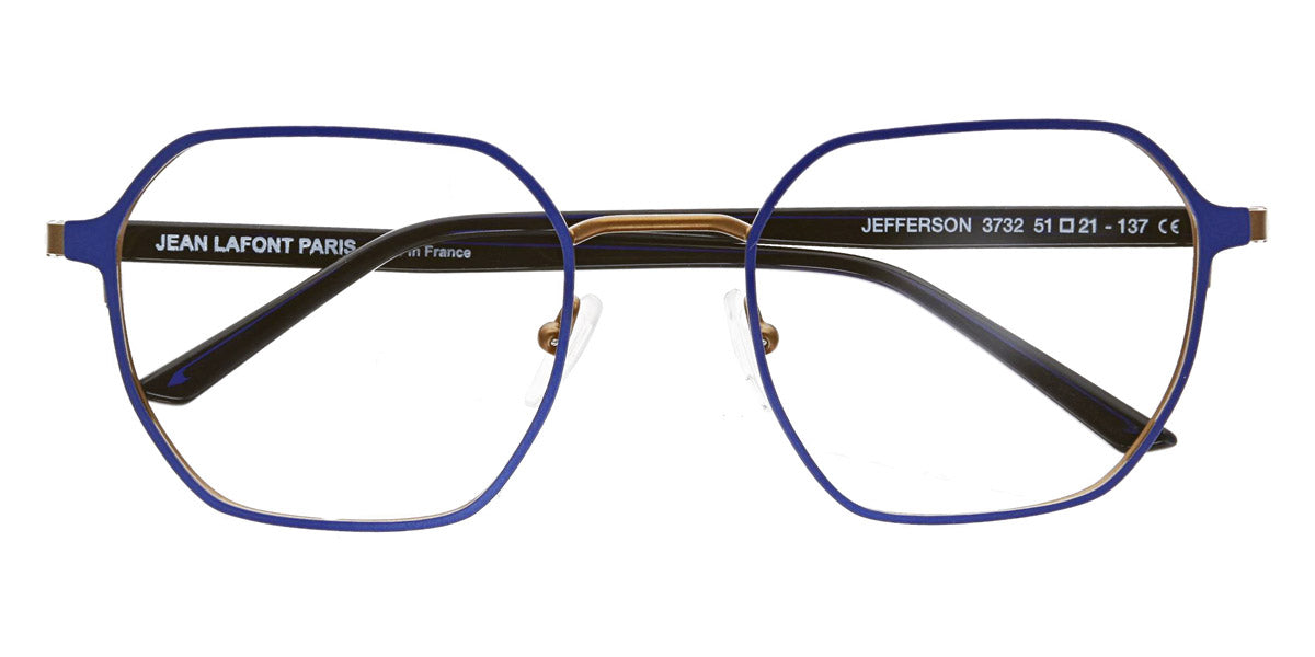 Lafont® Jefferson LAF JEFFERSON 3732 51 - Blue 3732 Eyeglasses