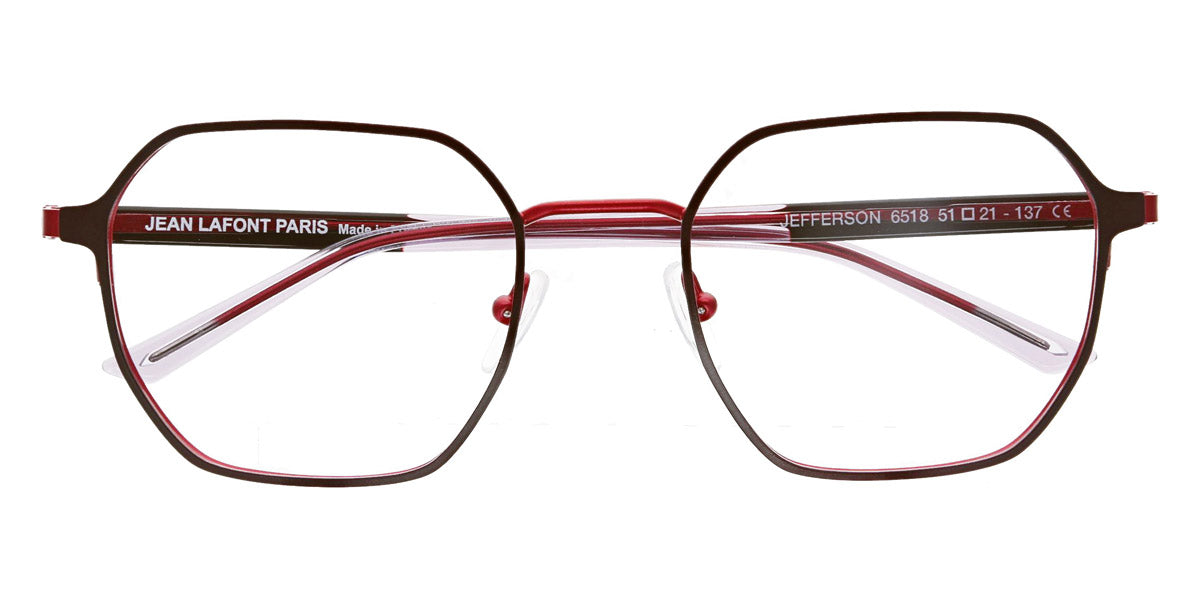 Lafont® Jefferson LAF JEFFERSON 6518 51 - Red 6518 Eyeglasses