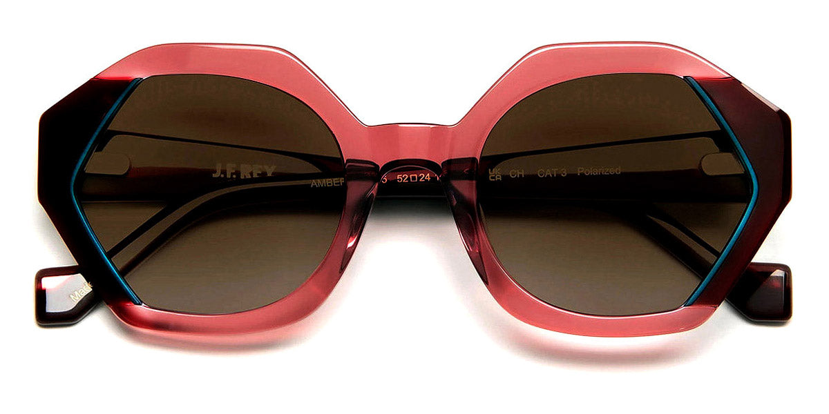 J.F. Rey® Amber JR Amber 3585 52 - 3585 Red/Pink Sunglasses