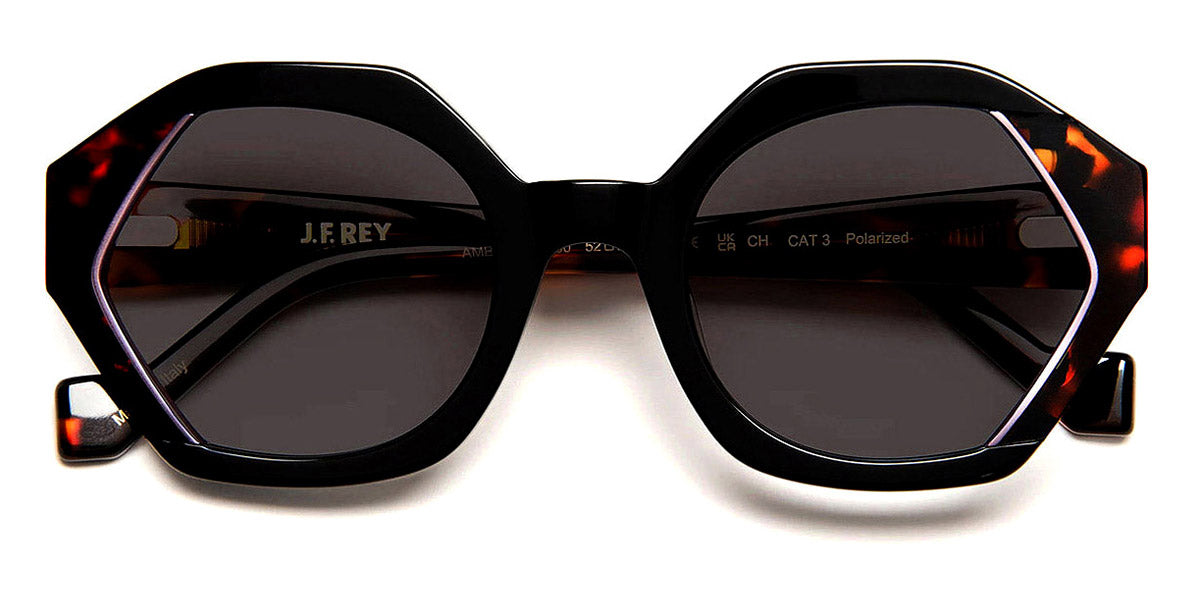 J.F. Rey® Amber JR Amber 9800 52 - 9800 Demi/Black Sunglasses