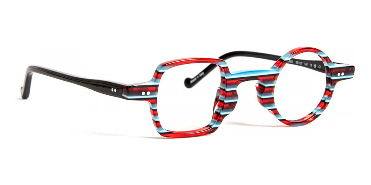 J.F. Rey® Andy JR Andy 3900 39 - 3900 Red Striped Eyeglasses