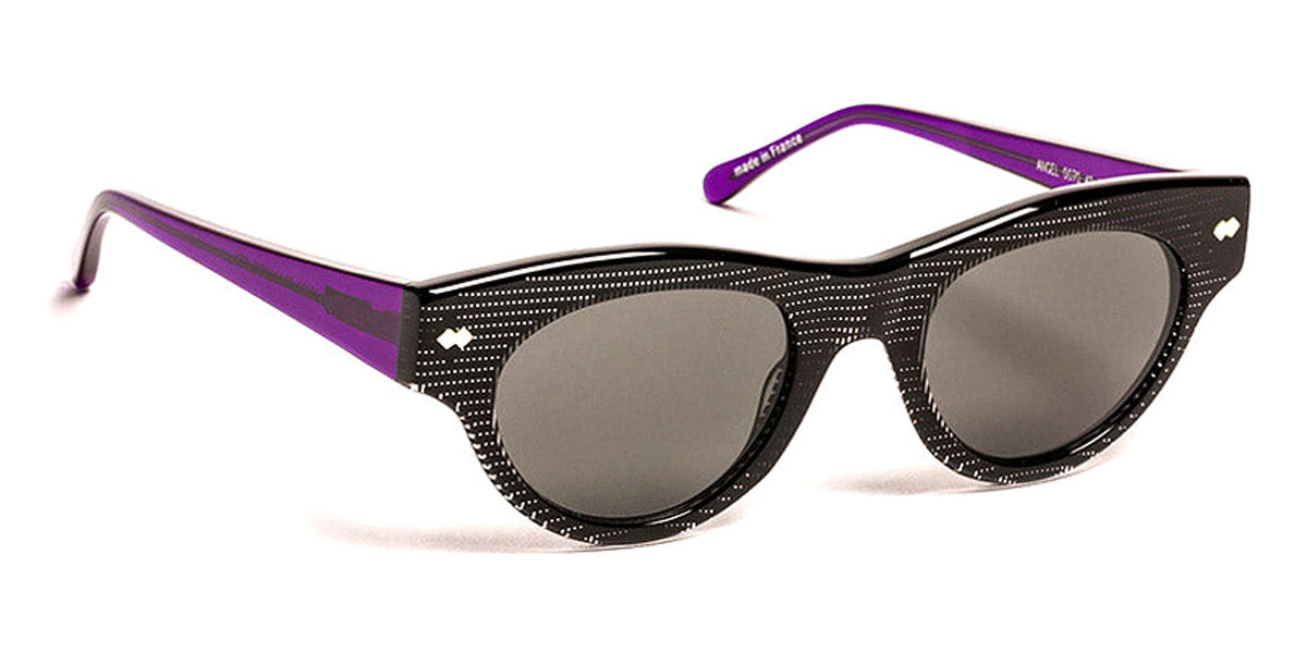 J.F. Rey® Angel JR Angel 0070 48 - 0070 Black Pixel/Purple Sunglasses