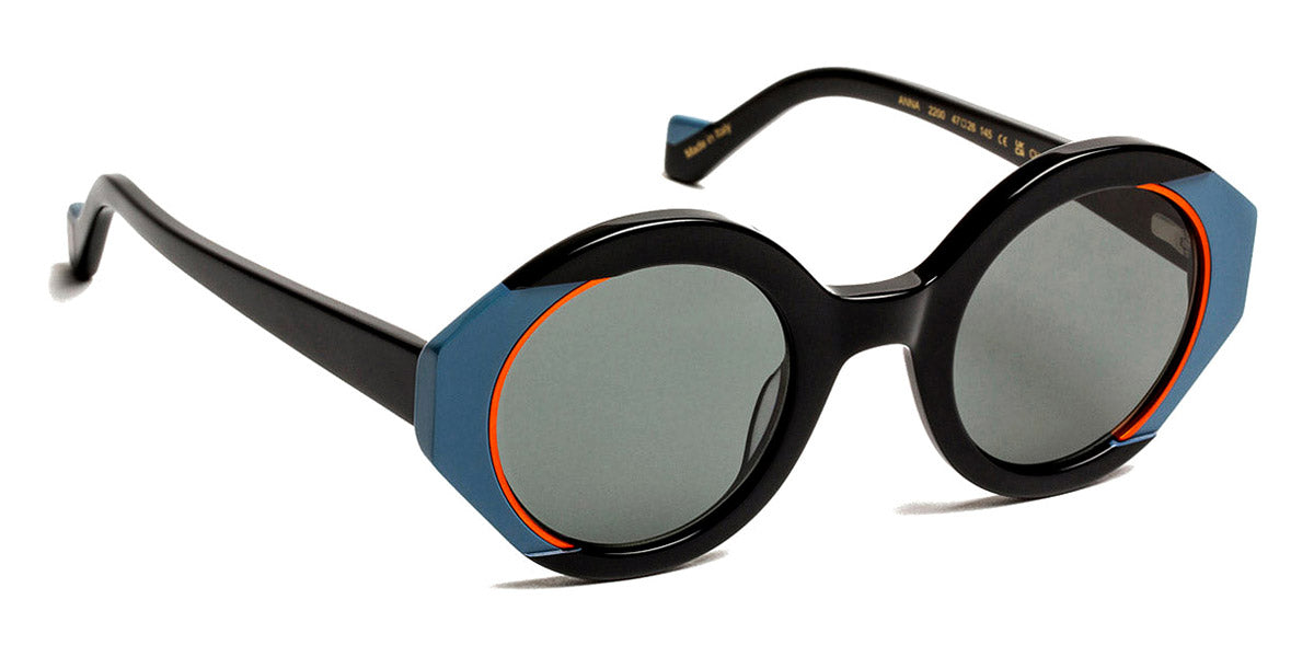 J.F. Rey® Anna JR Anna 2200 47 - 2200 Blue/Black Sunglasses