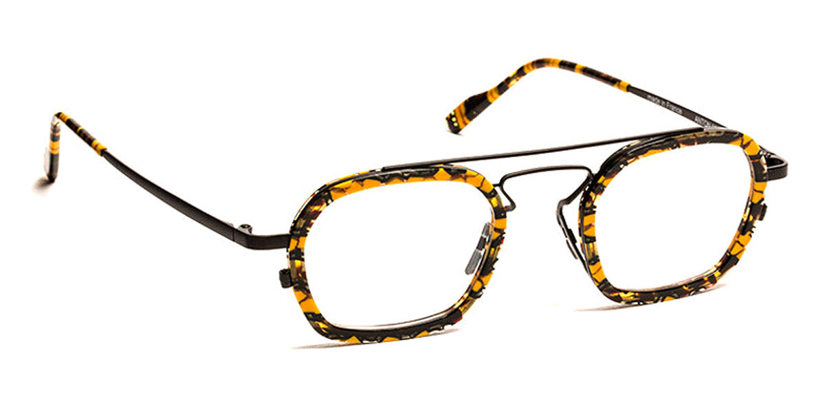 J.F. Rey® Anton JR Anton 0050 49 - 0050 Black/Yellow Orange Eyeglasses