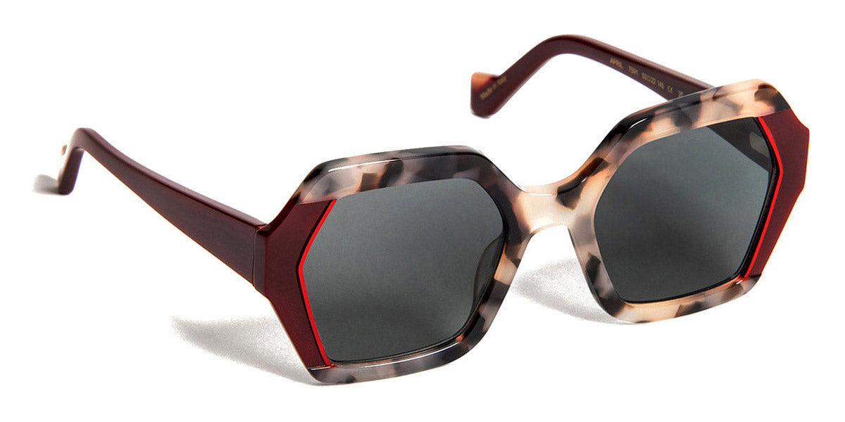 J.F. Rey® April JR April 7591 53 - 7591 Plum/Demi Sunglasses