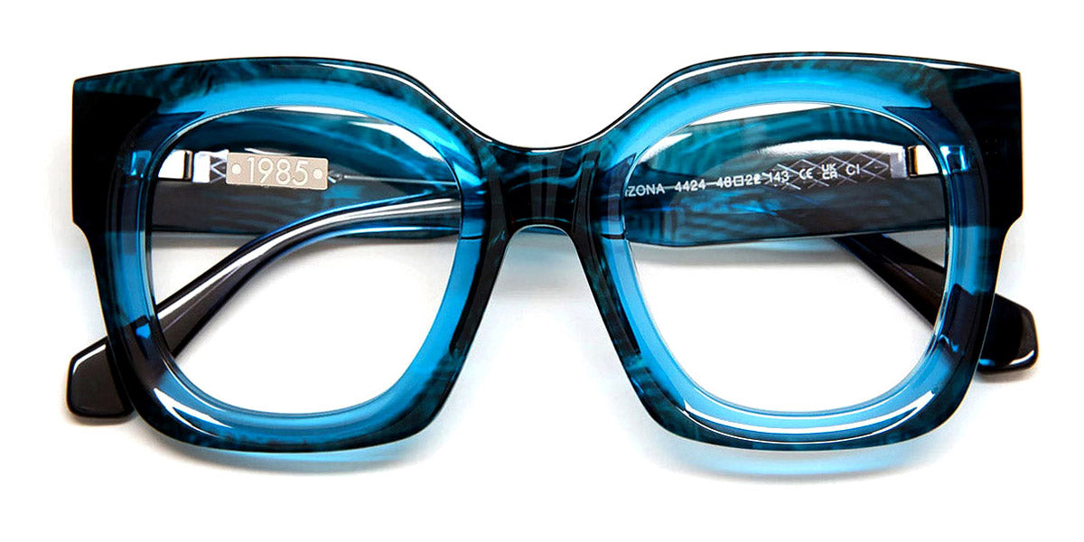 J.F. Rey® Arizona JR Arizona 4424 48 - 4424 Green Peacock/Turquoise Eyeglasses