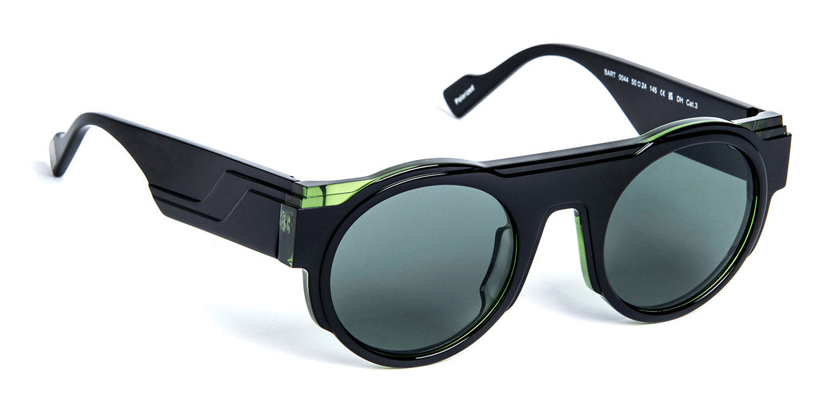 J.F. Rey® Bart JR Bart 0044 50 - 0044 Black / Green Top GL Sunglasses