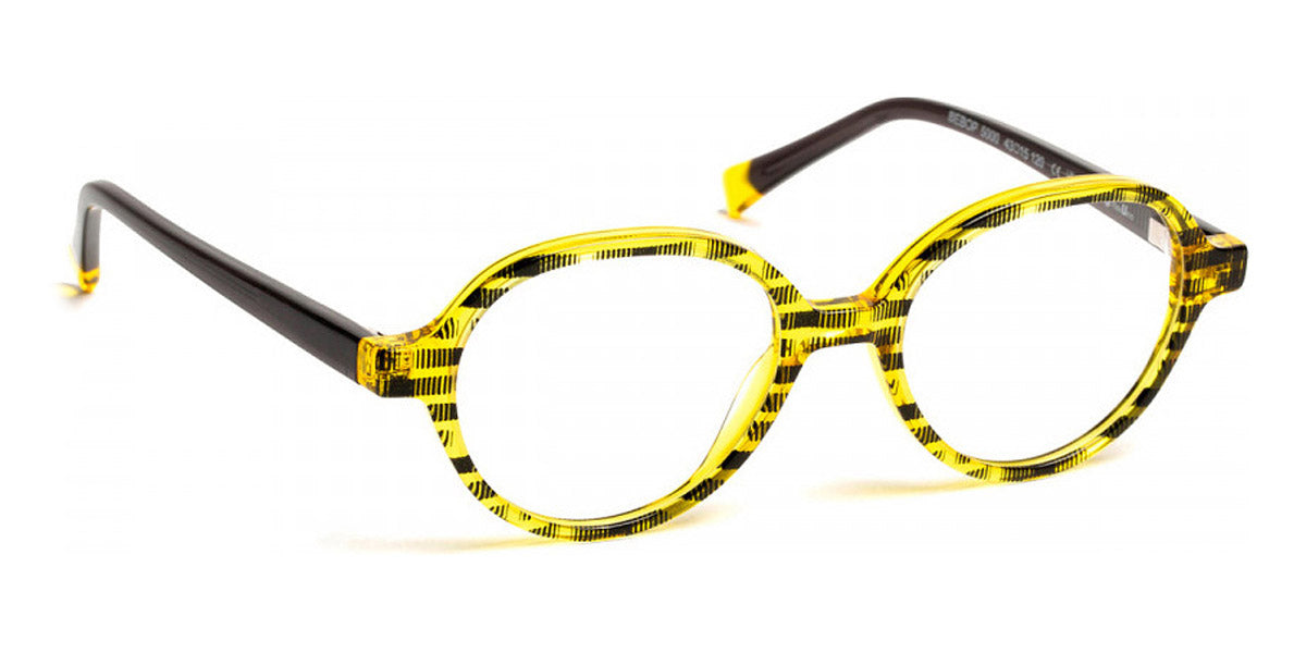 J.F. Rey® Bebop JR Bebop 5000 43 - 5000 Black/Yellow Eyeglasses