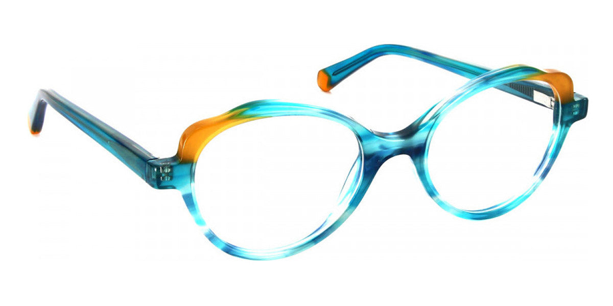 J.F. Rey® Biscuit JR Biscuit 2461 45 - 2461 Blue/Honey Eyeglasses