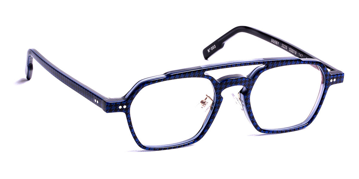 J.F. Rey® Bobby JR Bobby 2225 52 - 2225 Blue Houndstooth Eyeglasses