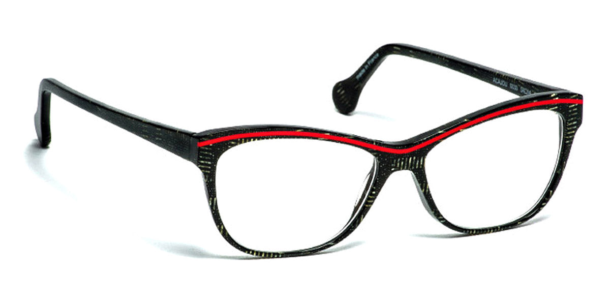 J.F. Rey® Acajou JR Acajou 0030 54 - 0030 Black/Red Eyeglasses