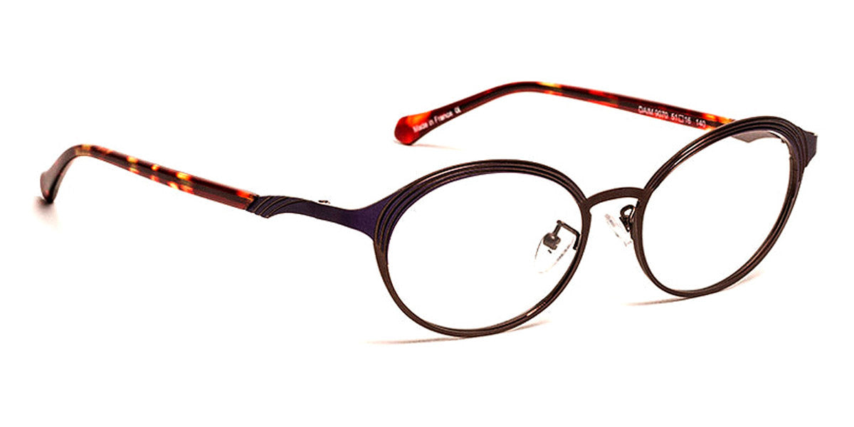 J.F. Rey® Daim JR Daim 9070 51 - 9070 Brown/Purple Eyeglasses