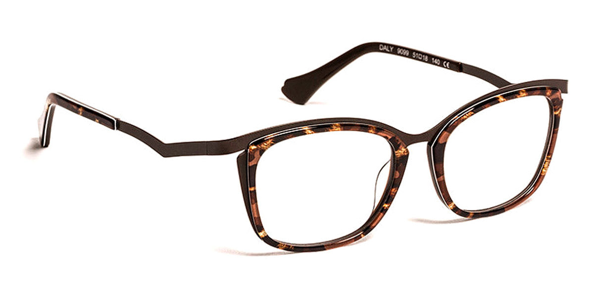 J.F. Rey® Daly JR Daly 9099 51 - 9099 Brown Panther/Brown Eyeglasses