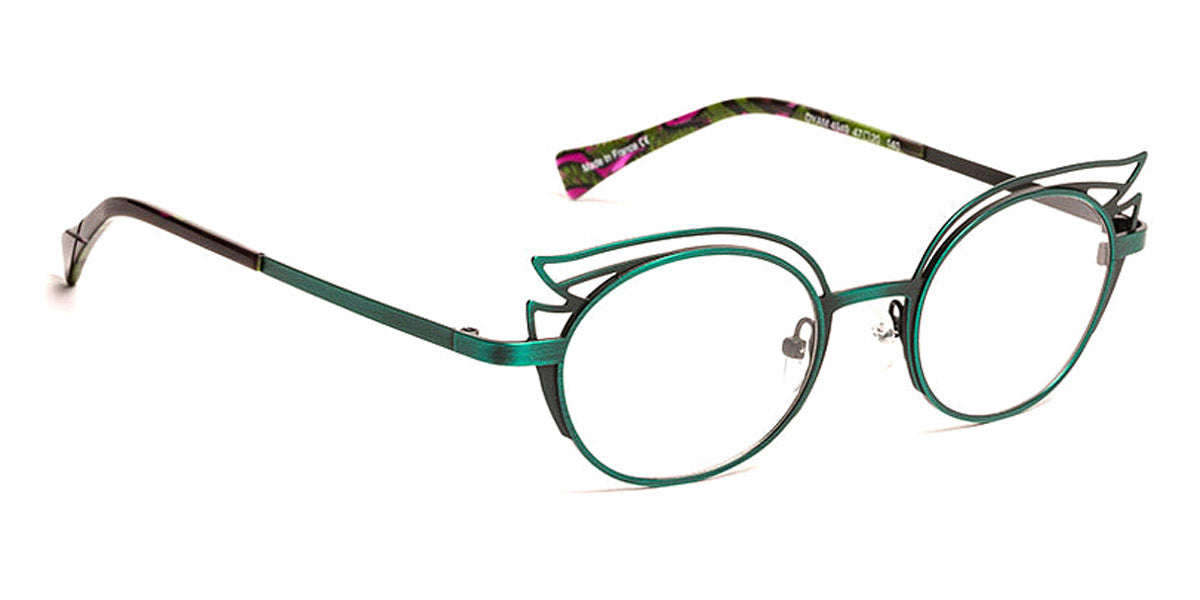 J.F. Rey® Dyam JR Dyam 4949 47 - 4949 Brushed Emerald Eyeglasses