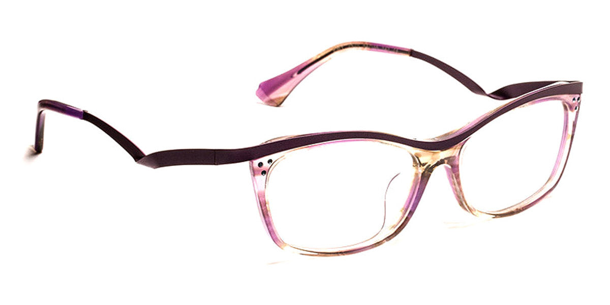 J.F. Rey® Emy JR Emy 7570 54 - 7570 Pink/Plum with Blue Stones Eyeglasses