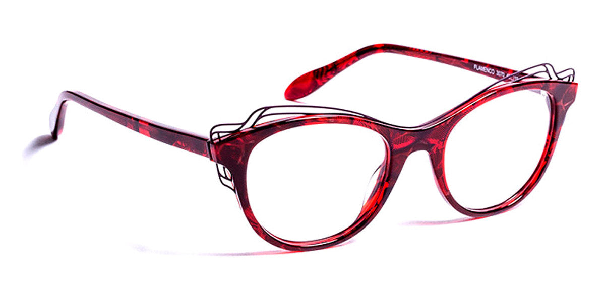 J.F. Rey® Flamenco JR Flamenco 3070 51 - 3070 Red Laces/Purple Eyeglasses