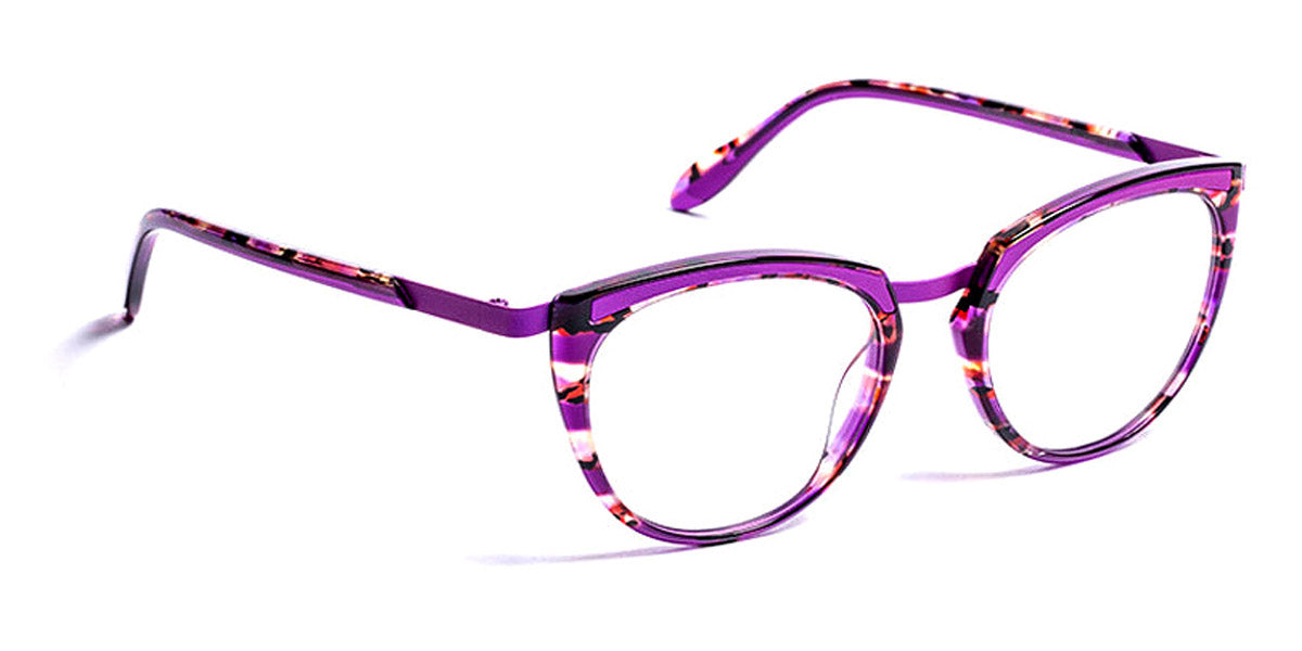 J.F. Rey® Fricote JR Fricote 7075 50 - 7075 Purple Demi Striped/Purple Eyeglasses