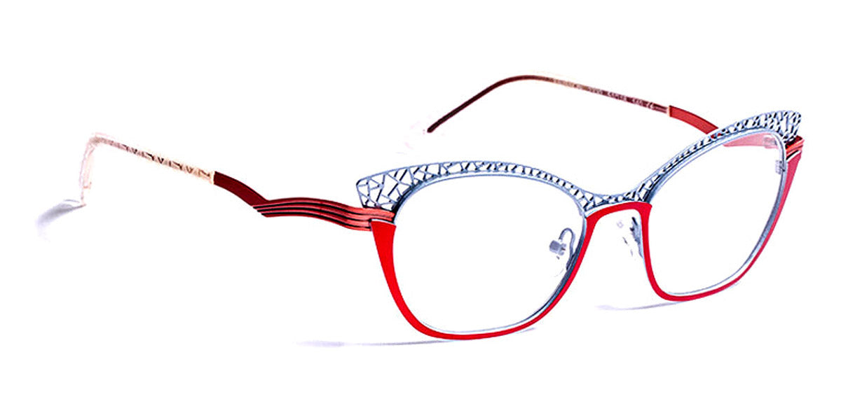 J.F. Rey® Frisson JR Frisson 1330 51 - 1330 Ice Blue/Red/Peach Eyeglasses