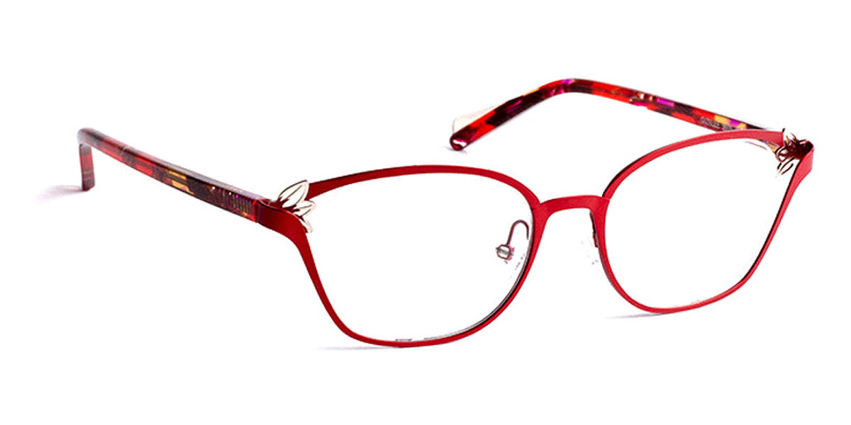 J.F. Rey® Gizelle JR Gizelle 3005 49 - 3005 Red/Ruthenium/Temple Red Pucci Eyeglasses