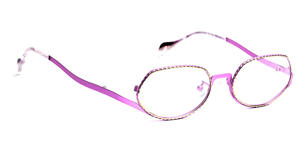 J.F. Rey® Hibis JR Hibis 8050 50 - 8050 Light Fuchsia/Shiny Gold Eyeglasses