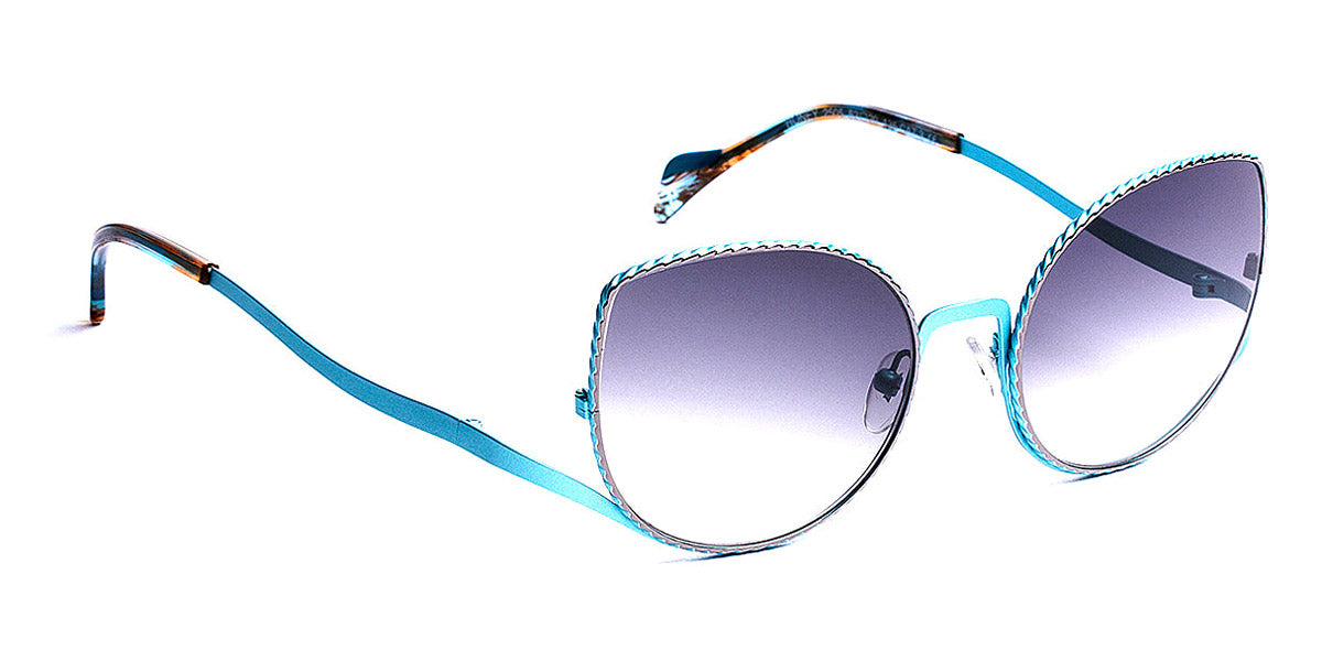 J.F. Rey® Honey Sun JR Honey Sun 2505SOL 52 - 2505SOL Blue Sky/Ruthenium Sunglasses