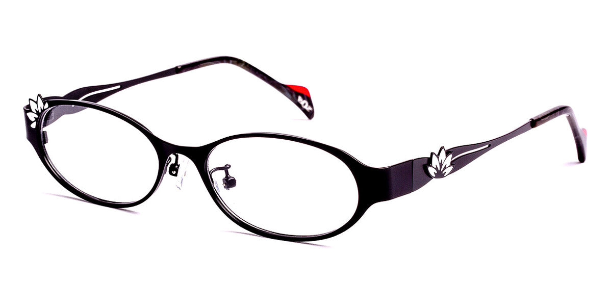 J.F. Rey® Idriss JR Idriss 0010 51 - 0010 Black/White Eyeglasses