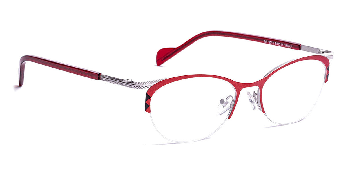 J.F. Rey® Imi JR Imi 3013 51 - 3013 Red/Silver Eyeglasses