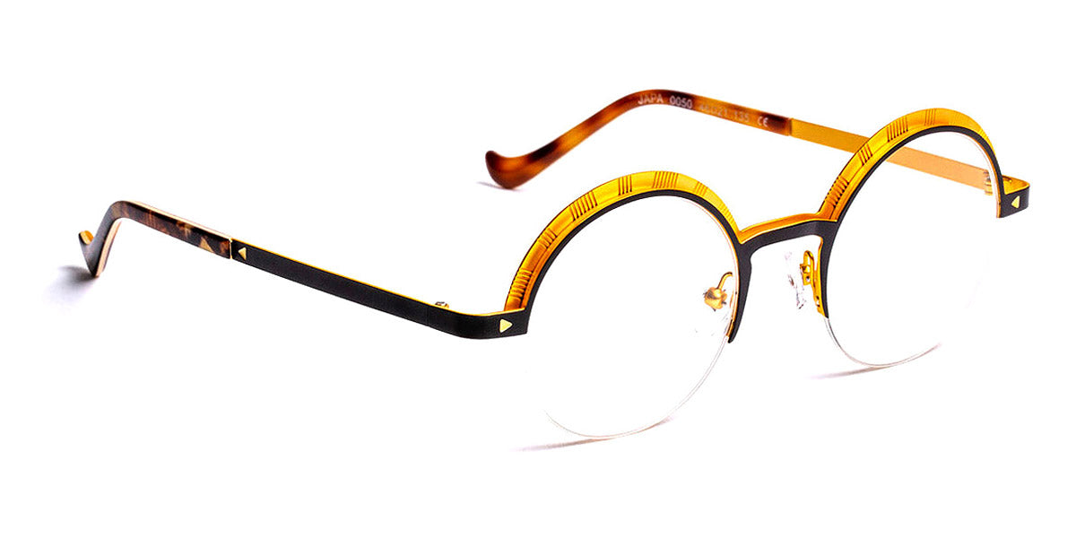 J.F. Rey® Japa JR Japa 0050 46 - 0050 Black/Gold Eyeglasses