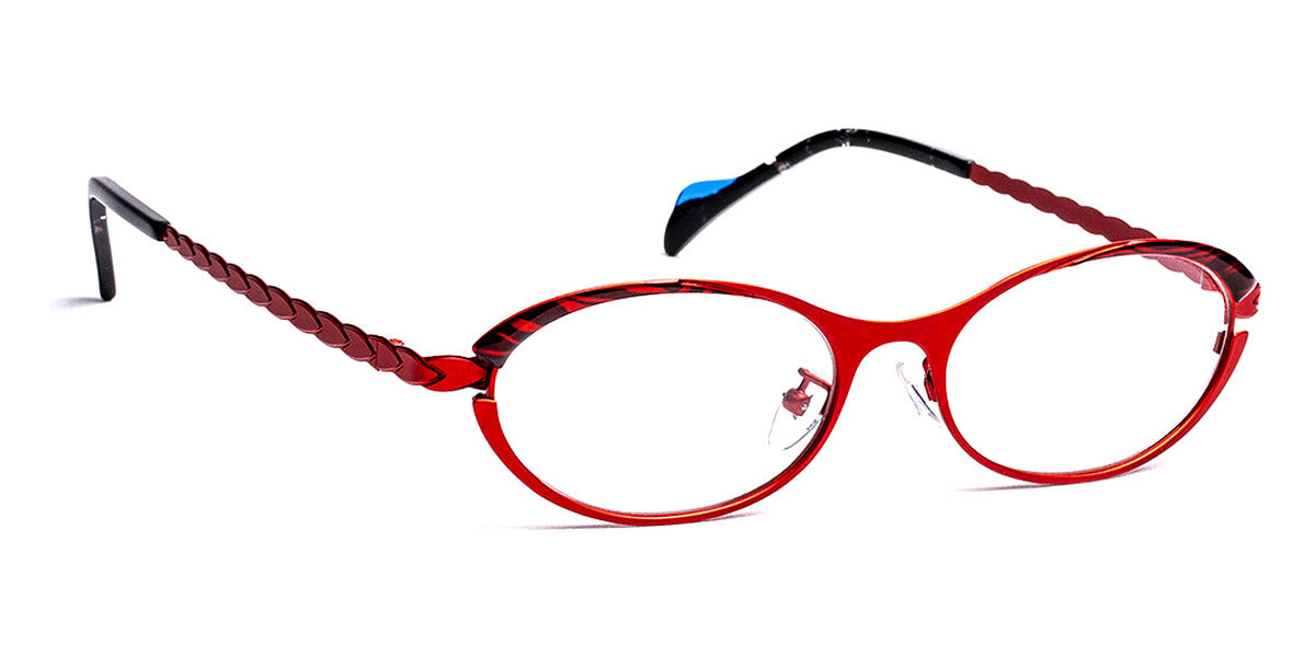 J.F. Rey® Joie JR Joie 3090 51 - 3090 Red Satin/Demi Eyeglasses