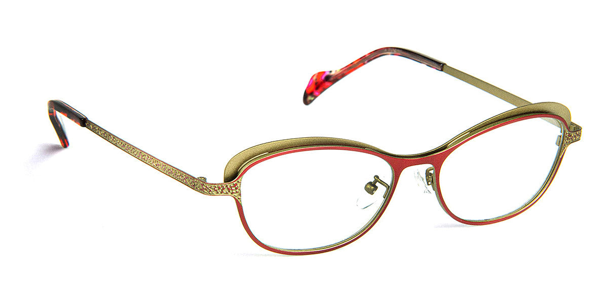 J.F. Rey® Juza JR Juza 3045 52 - 3045 Red/Khaki Eyeglasses