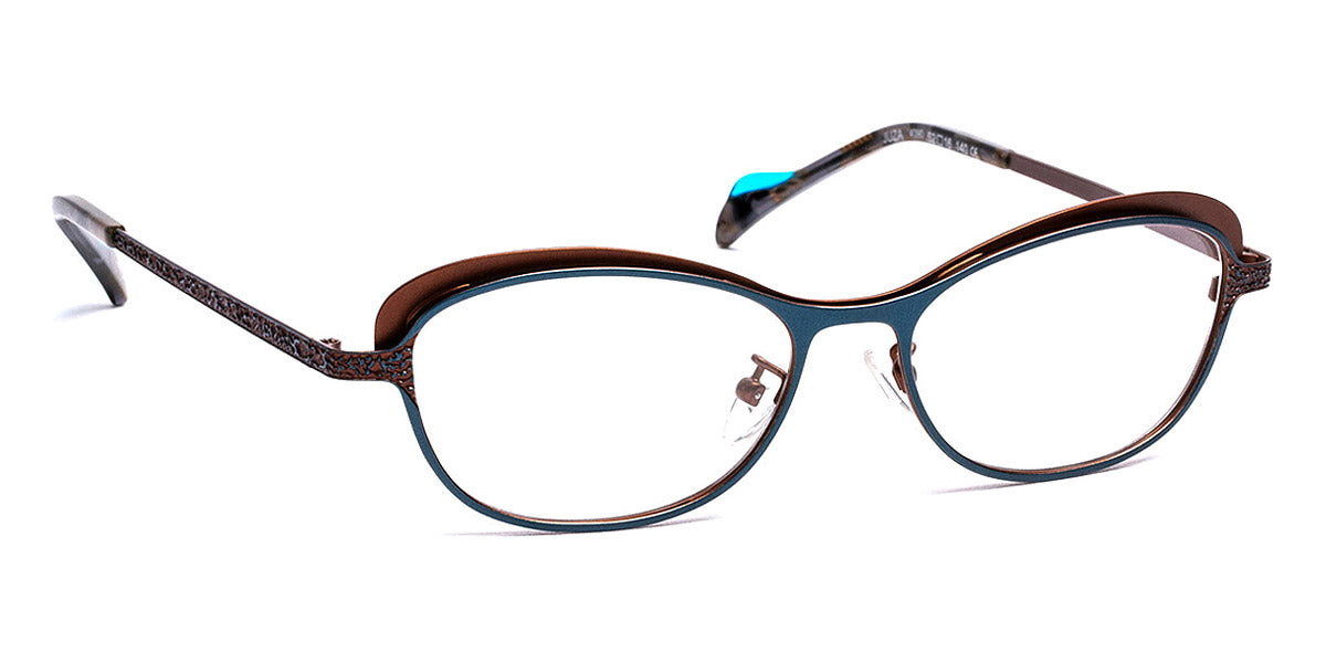 J.F. Rey® Juza JR Juza 4090 52 - 4090 Green/Brown Eyeglasses