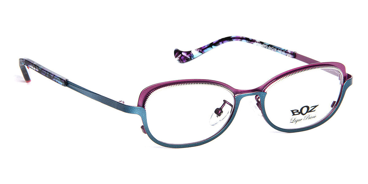 J.F. Rey® Laly JR Laly 2070 51 - 2070 Blue/Plum/Gold Eyeglasses