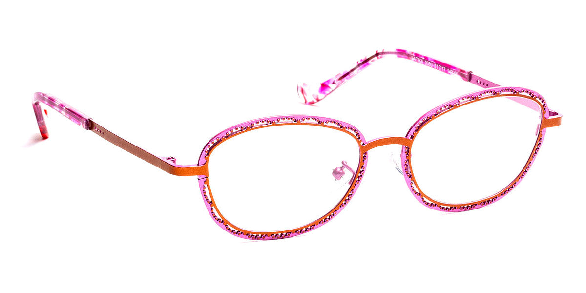 J.F. Rey® Latika JR Latika 9080 51 - 9080 Nut/Pink Eyeglasses