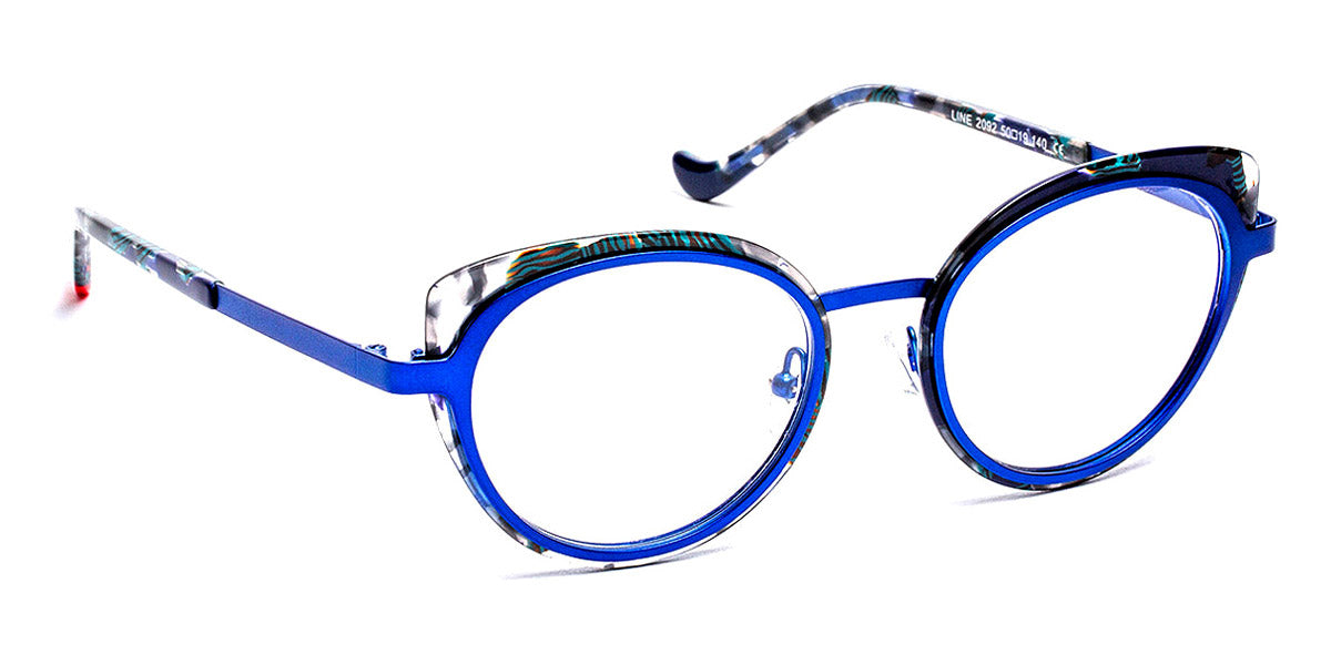 J.F. Rey® Line JR Line 2092 50 - 2092 Blue/Demi Eyeglasses