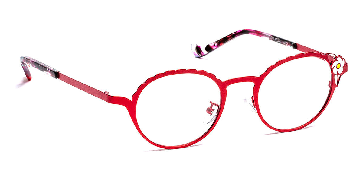 J.F. Rey® Lou Af JR Lou Af 3010 47 - 3010 Red/White Eyeglasses