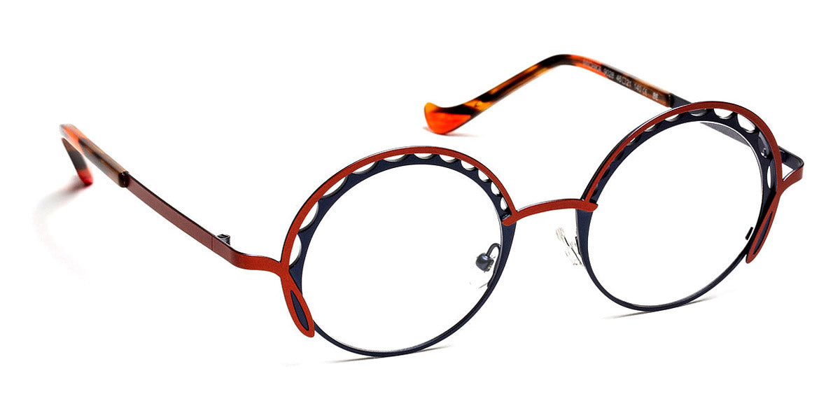 J.F. Rey® Michka JR Michka 9028 46 - 9028 BROWN / DARK BLUE Eyeglasses