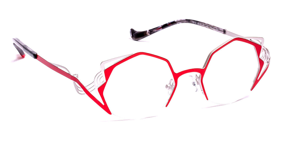 J.F. Rey® Nyx JR Nyx 8515 45 - 8515 Fuchsia/Silver Eyeglasses