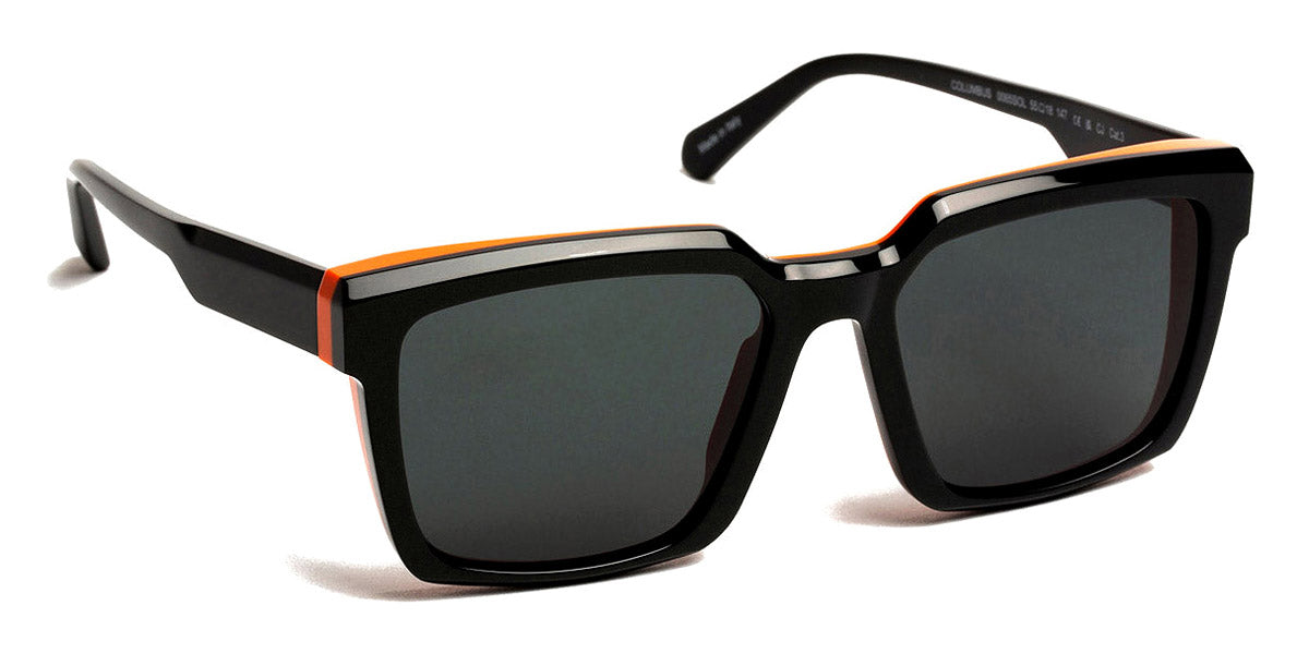 J.F. Rey® Columbus Sun JR Columbus Sun 0065SOL 55 - 0065SOL Black/Orange Sunglasses