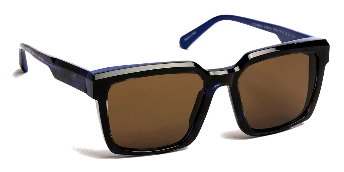 J.F. Rey® Columbus Sun JR Columbus Sun 2590SOL 55 - 2590SOL  Blue/Demi Blue Sunglasses