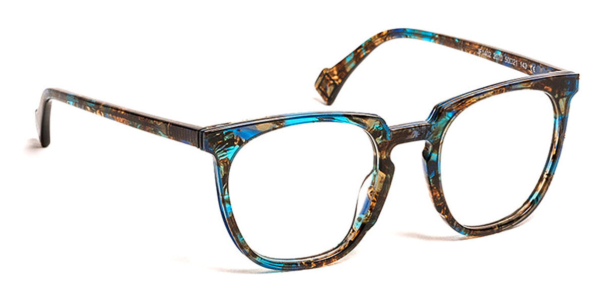 J.F. Rey® JF1402 JR JF1402 2070 50 - 2070 Blue Lace/Turquoise/Purple Eyeglasses