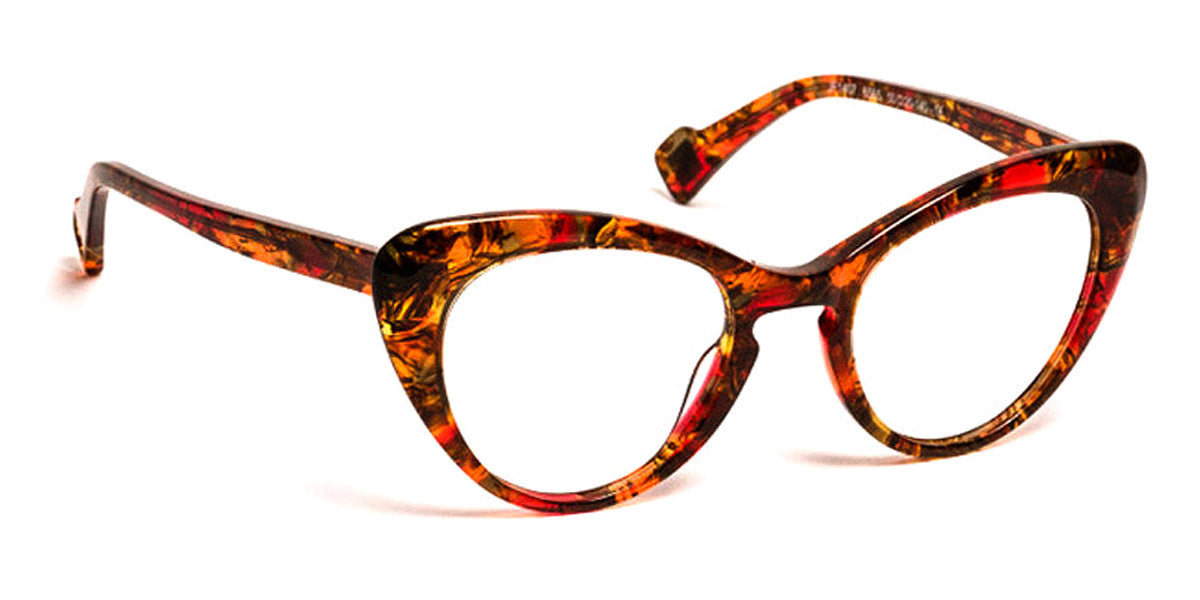 J.F. Rey® JF1407 JR JF1407 6565 50 - 6565 Orange Lace Eyeglasses