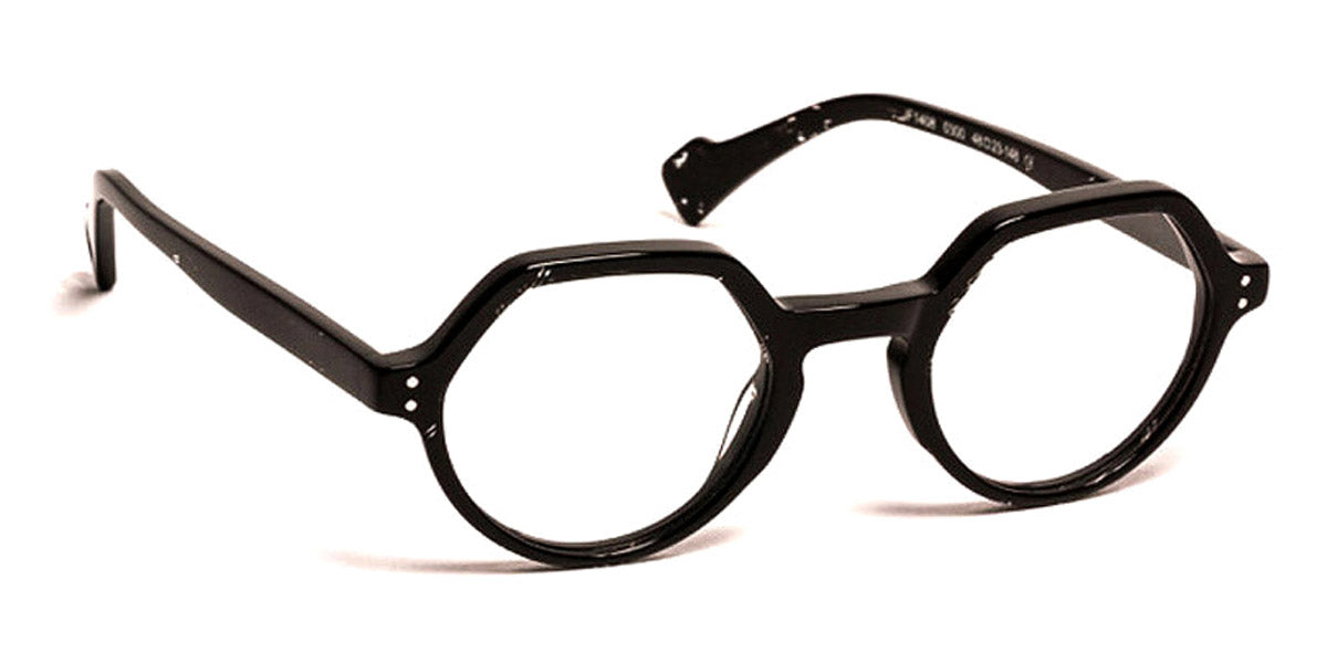 J.F. Rey® JF1408 JR JF1408 0300 48 - 0300 Nice Black Eyeglasses