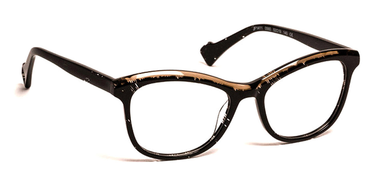 J.F. Rey® JF1411 JR JF1411 0565 53 - 0565 Nice Black/Honey Eyeglasses