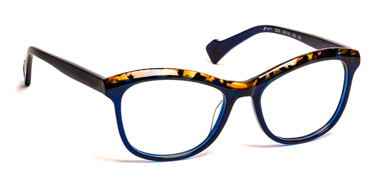 J.F. Rey® JF1411 JR JF1411 2025 53 - 2025 Crystal Blue/Demi Blue Eyeglasses