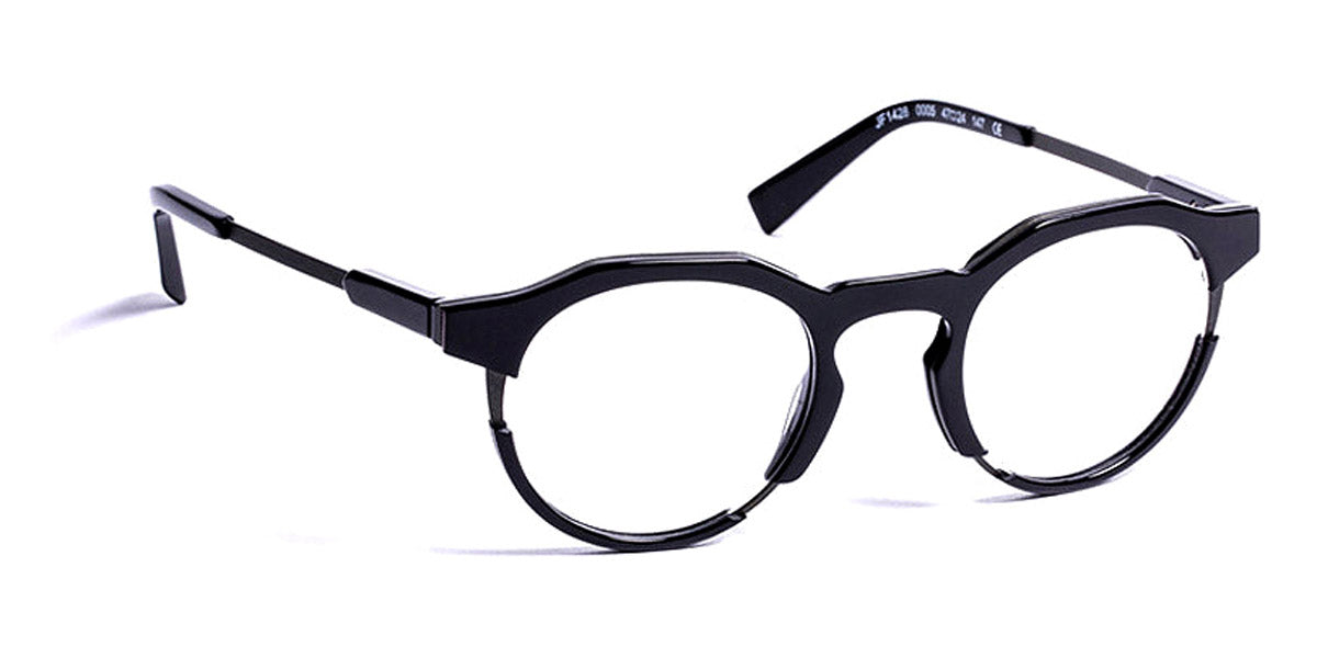 J.F. Rey® JF1428 JR JF1428 0005 47 - 0005 Black/Gunmetal Eyeglasses