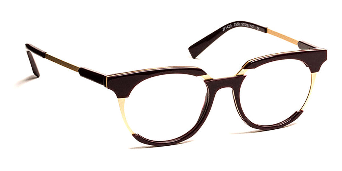 J.F. Rey® JF1429 JR JF1429 7550 49 - 7550 Plum/Gold Eyeglasses