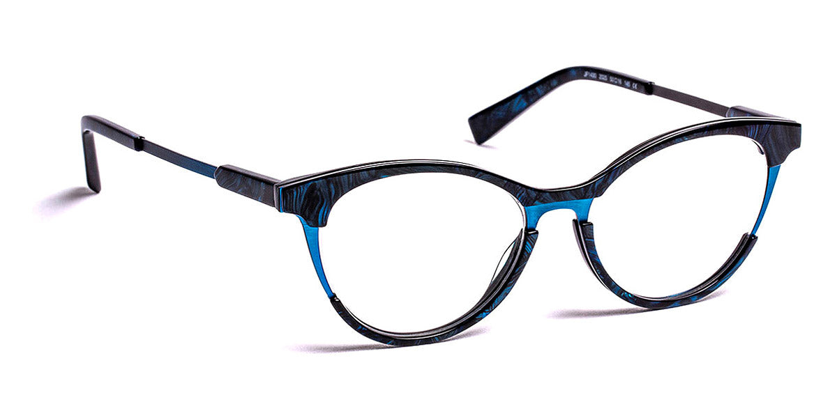 J.F. Rey® JF1430 JR JF1430 2025 50 - 2025 Blue/Brushed Blue Eyeglasses