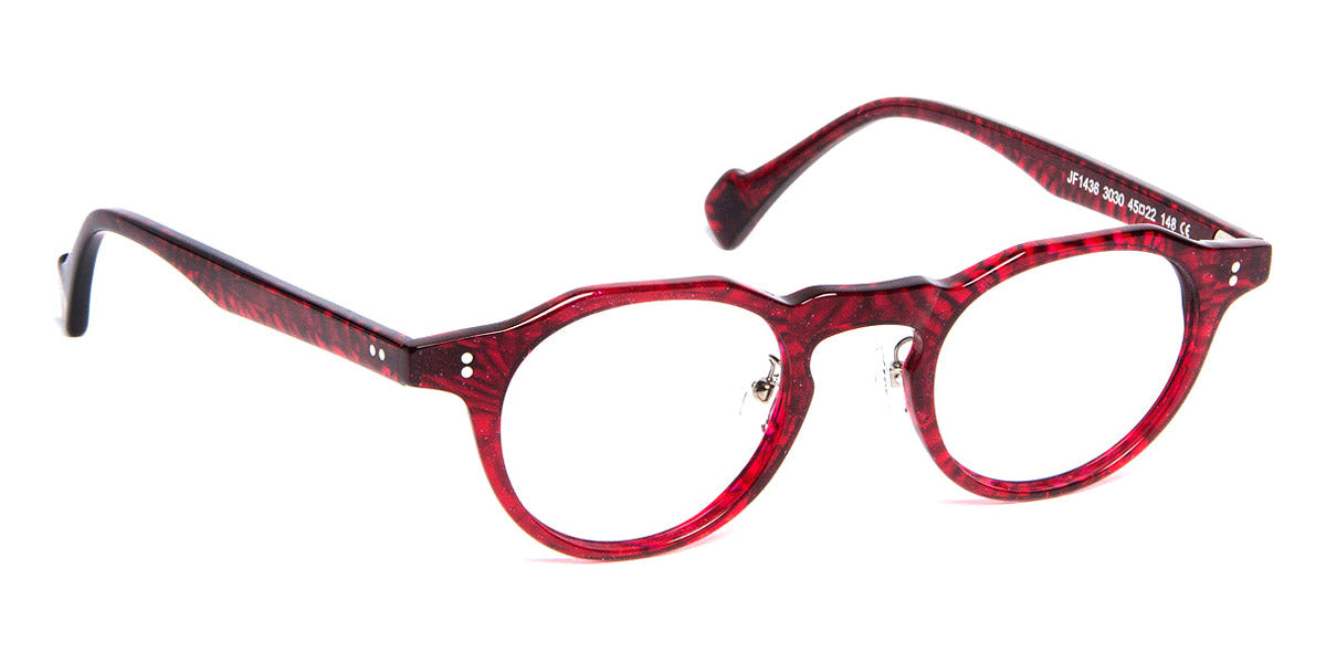 J.F. Rey® JF1436 JR JF1436 3030 45 - 3030 Red Lace Eyeglasses